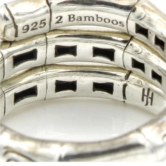 John Hardy Bamboo Sterling Silver Coil Ring